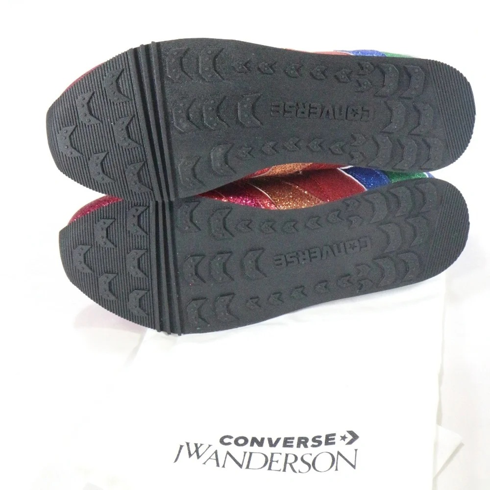 Converse JW Anderson X Thunderbolt OX Cherry Shoes - Picture 8 of 8